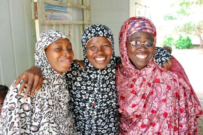 These women are happy as their viral loads are curbed.