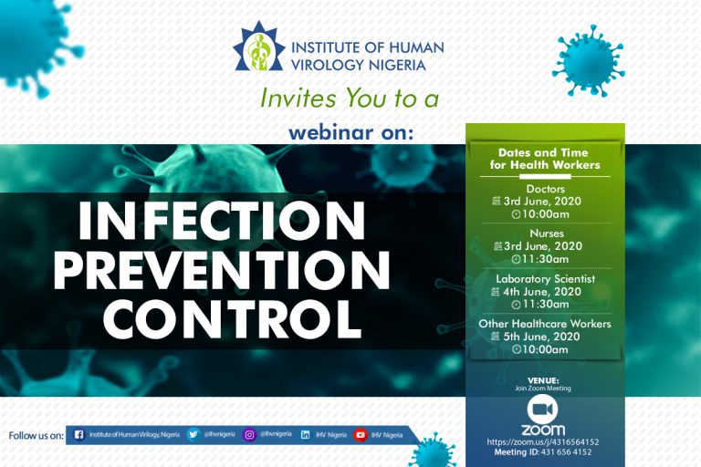 COVID-19 – IHVN to Conduct Infection Prevention Control Training