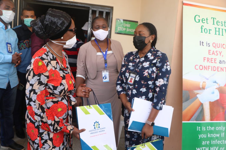 UNAIDS Executive Director Visits IHVN Supported One Stop Shop