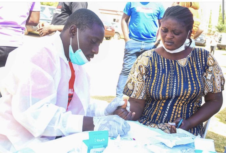 IHVN Provides HIV Testing Services to Commemorate 2021 World AIDS Day in Abuja