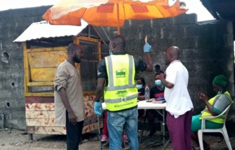 IHVN Takes TB Screening to Lagos Slum, School