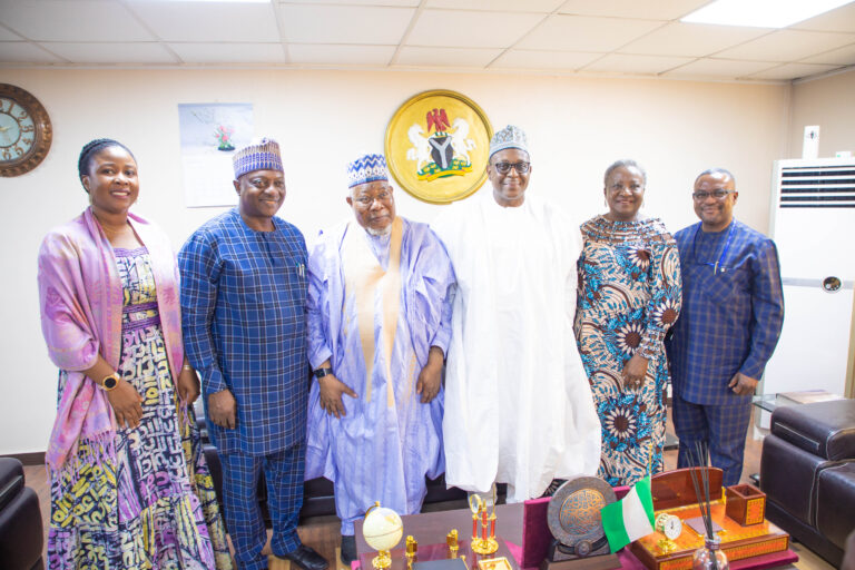 IHVN Board and Executive Management Pay Courtesy Visit to Minister