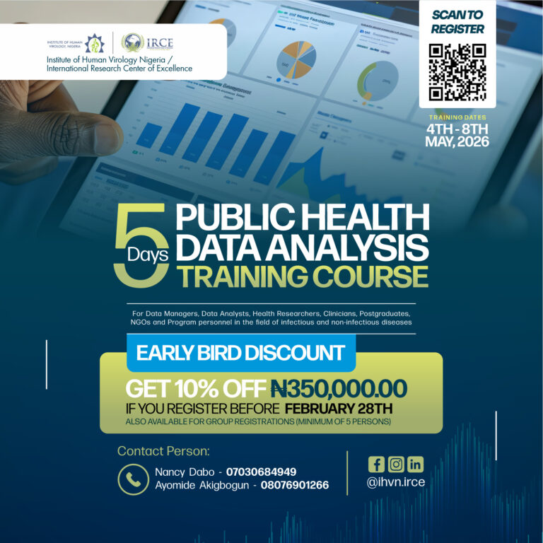 Early Bird Registration for Data Analysis Course Ongoing